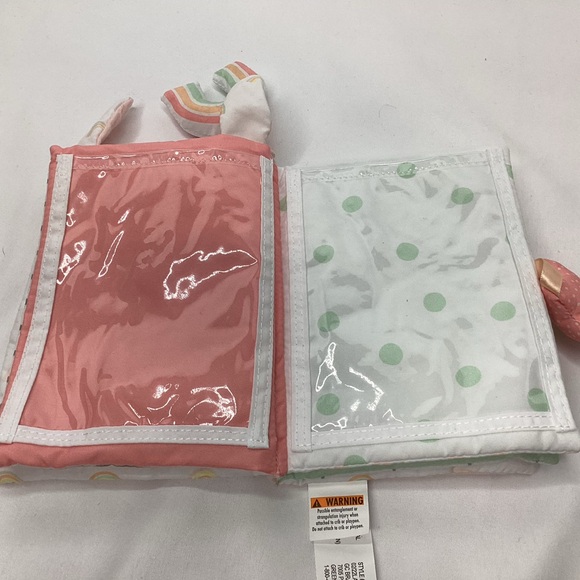 Target Baby's First Photo Book 4"x 6" Pink Bunny Rabbit Photos Soft Sensory Toy - Picture 5 of 13